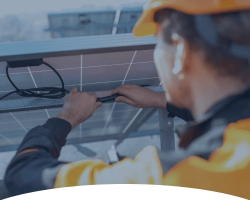 Instalação de sistema fotovoltaico